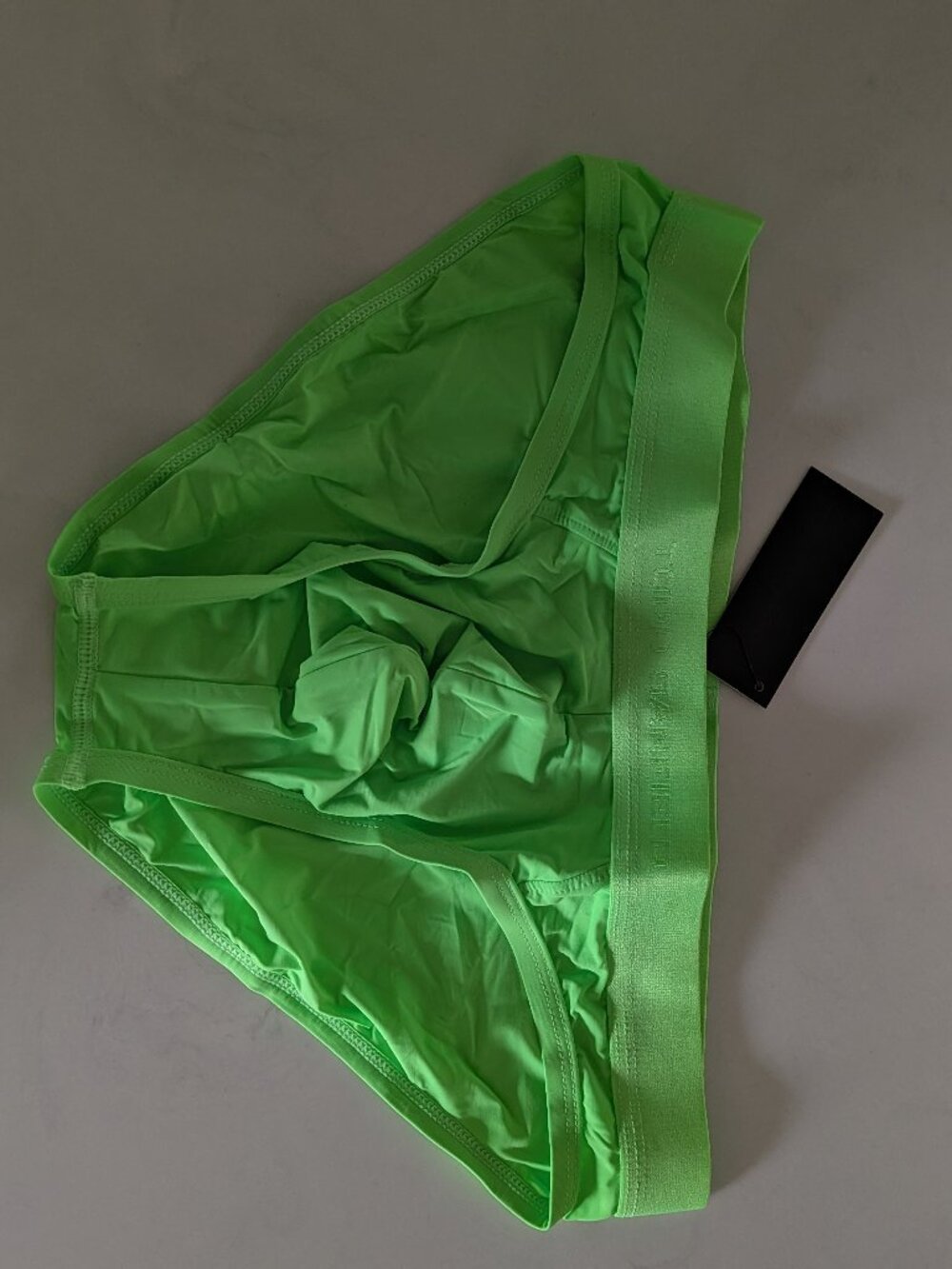 Todd Sanfield Defiant Brief in neon green, Size M, NWT